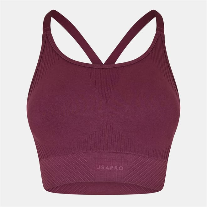 Seamless Adjustable Sports Bra