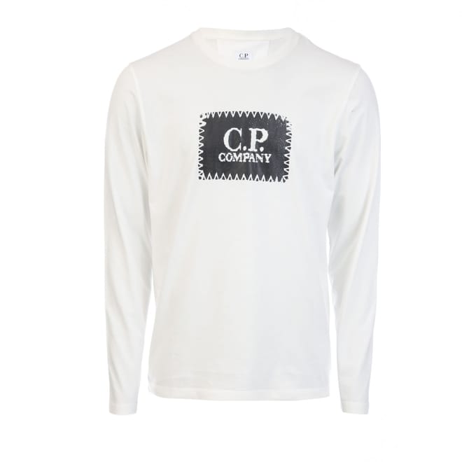 Long Sleeve Logo Label T-Shirt