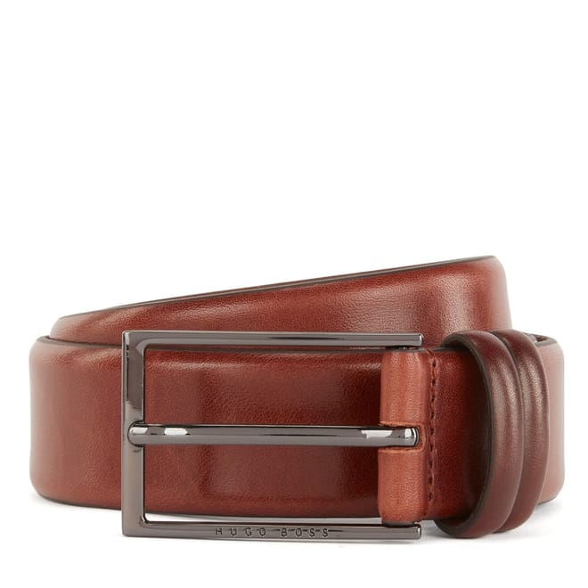Carmello 10163489 01 Leather Belt Mens