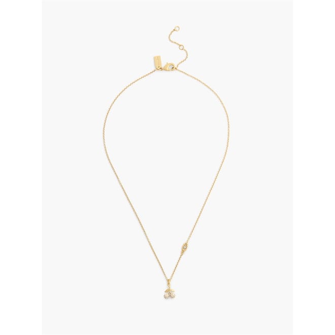 Pave Icons Cherry Pendant Necklace
