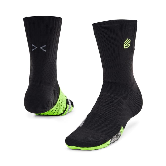 Curry Armour Dry Playmaker Mid Crew Socks