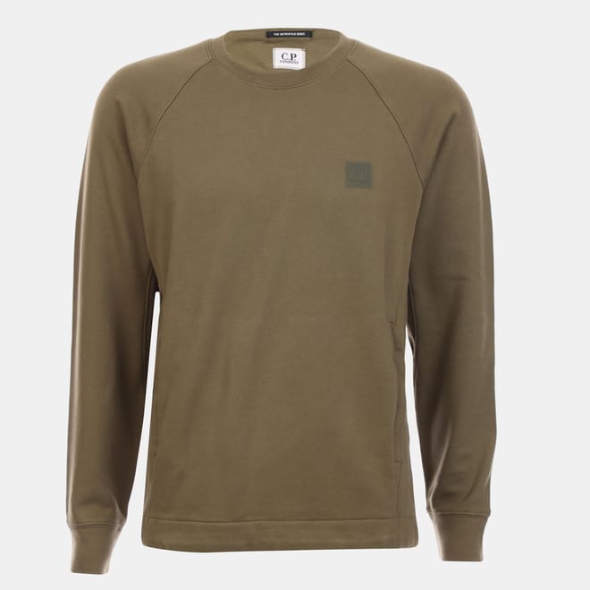 Diagonal Raised Fleece Sweatshirt