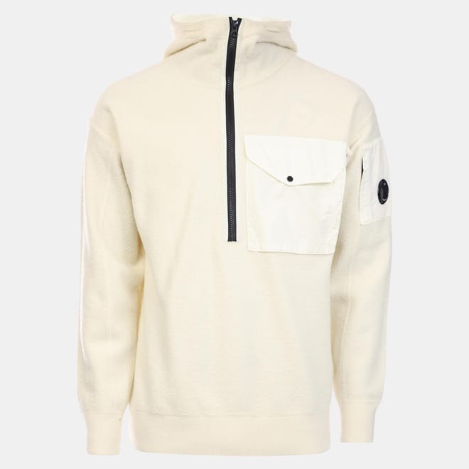 Lambswool Mixed Hoodie