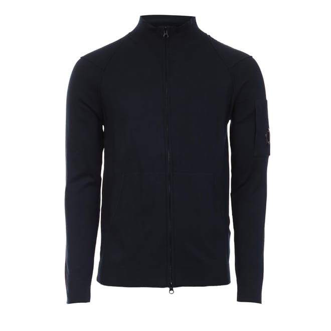 Sea Island Zip Through Knitted Fleece