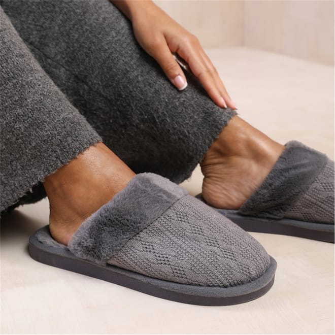 Fur Slippers