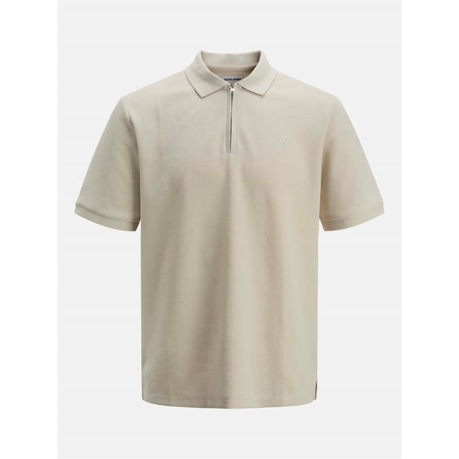 Mens Zip Polo