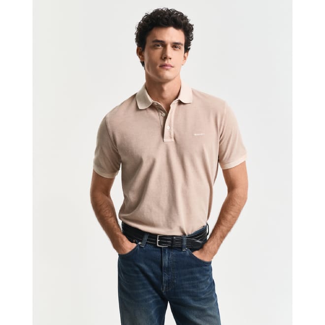 Sunfaded Piqué Polo Shirt