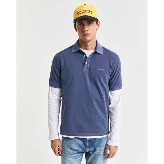 Sunfaded Piqué Polo Shirt