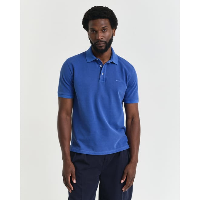Sunfaded Piqué Polo Shirt