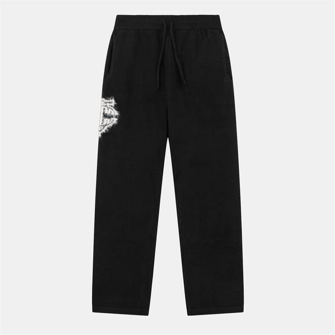 Womens Fluffy Knit Joggers