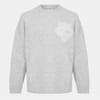 Mens Fluffy Knit Crew Sweater