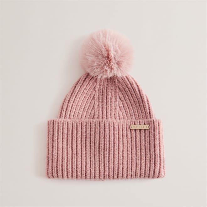 Knit Bobble Hat