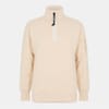 Mens Lens Quarter Zip Fleece Top