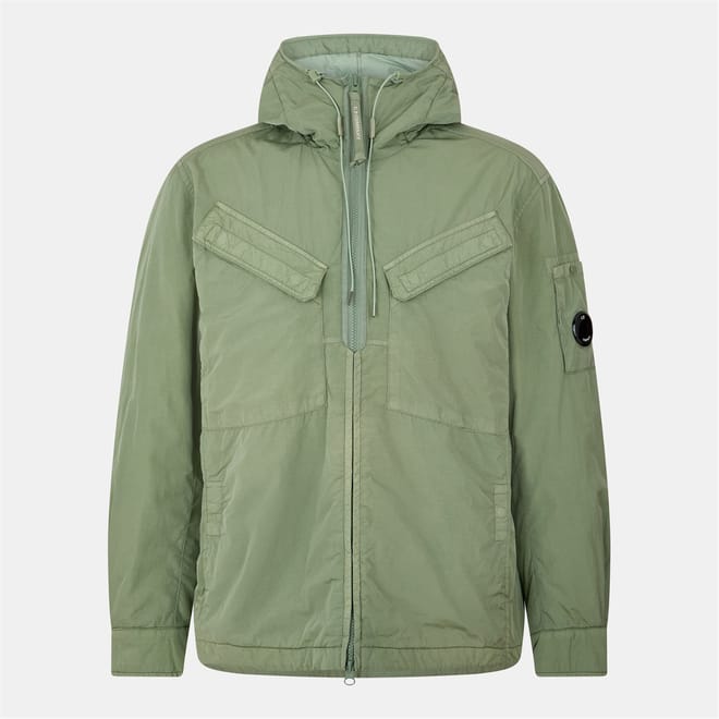 Nylon Padded Overshirt