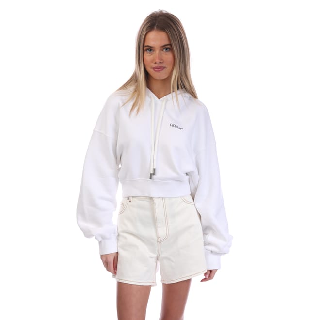 X-ray Arrow Crop Hoodie