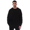 3D Diagonal Knit Crewneck Sweatshirt