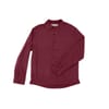 Collared Neck Long Sleeve Regular Fit Shirt