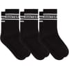 3 Pack Crew Socks Unisex