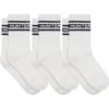 3 Pack Crew Socks Unisex