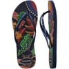Womens Hav. Slim Tropical Salmon 35 36 Flip Flops