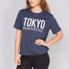 Tokyo Lettering Crew Neck Short Sleeve Boyfriend T-Shirt
