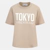 Tokyo Lettering Crew Neck Short Sleeve Boyfriend T-Shirt