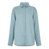 Linen Citadel Collared Long Sleeve Shirt