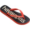 Hav. Top Logomania 2 Ruby Red Ruby Flip Flops Unisex Adults