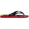 Womens Hav. Top Tribo Ruby Red Black 39 40 Flip Flops