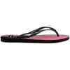 Womens Hav. Slim Palette Glow Velvet Rose Flip Flops