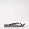 Womens Hav. Wedges Steel Grey Steel Grey 3 Flip Flops