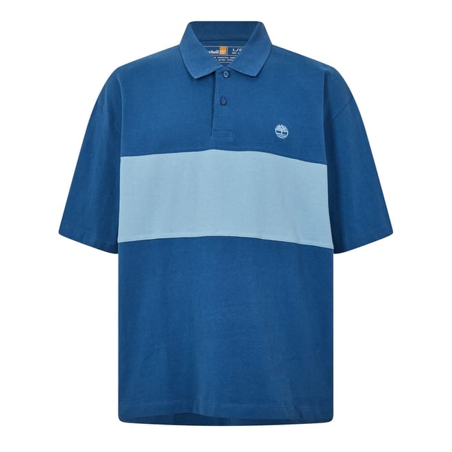 Color Block Rugby Polo Green Bay ca