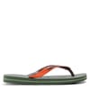 Hav. Brasil Mix Leaf Green Marine B Flip Flops Womens