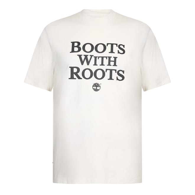 Slogan Tee Vintage White