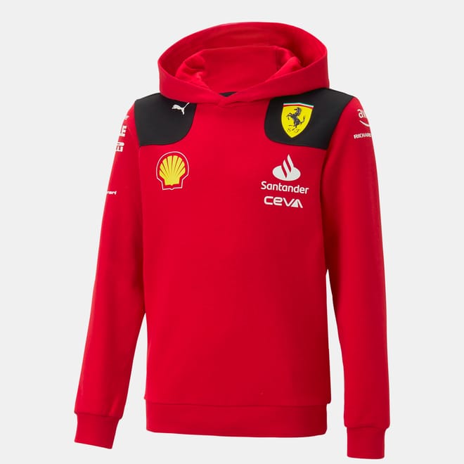 Junior Puma Scuderia Ferrari F1 Motorsport Hoodie