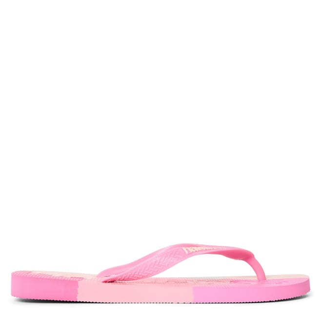 Womens Hav. Top Logomania Colors Ii Crysta Flip Flops