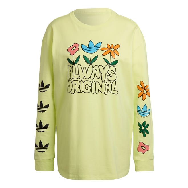Graphic Long Sleeve Crew Neck T-Shirt