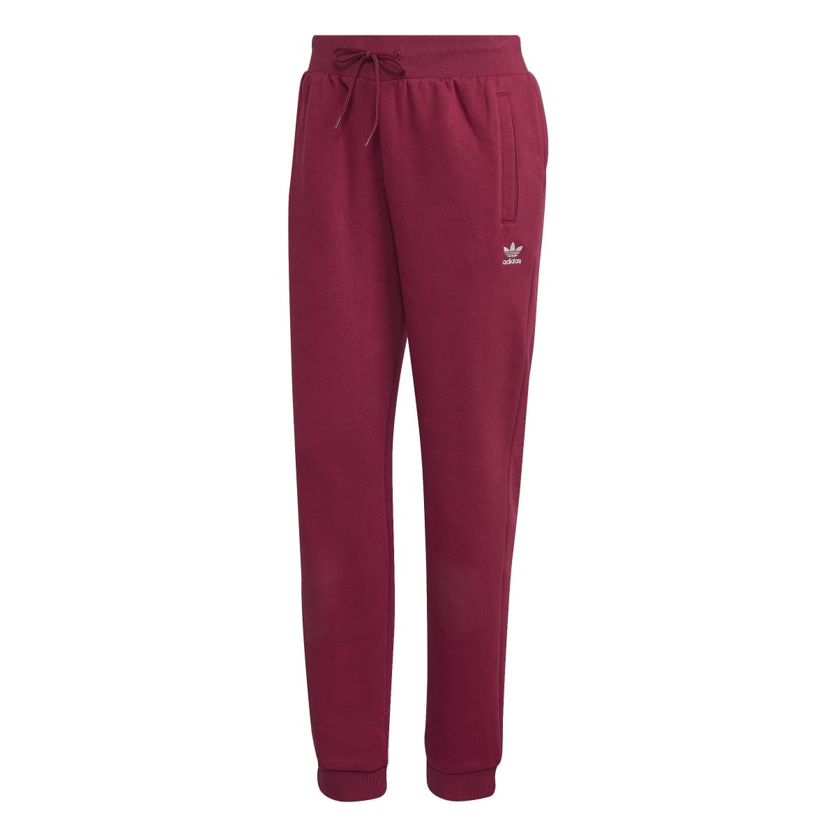 Adidas burgundy joggers online