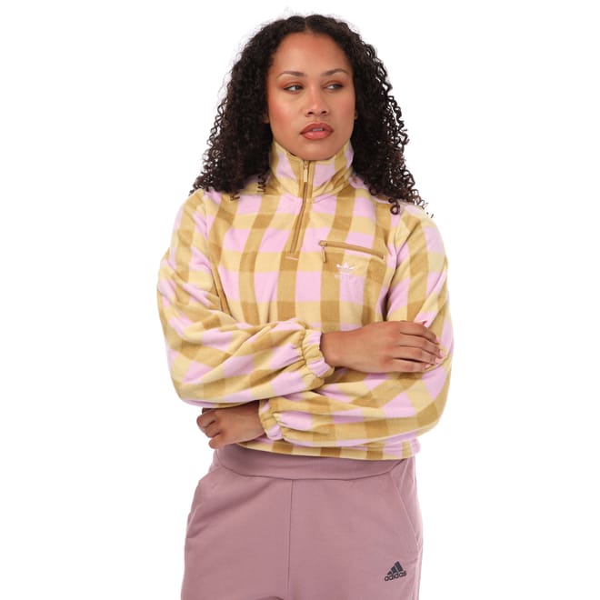 Half Zip Fleece Top