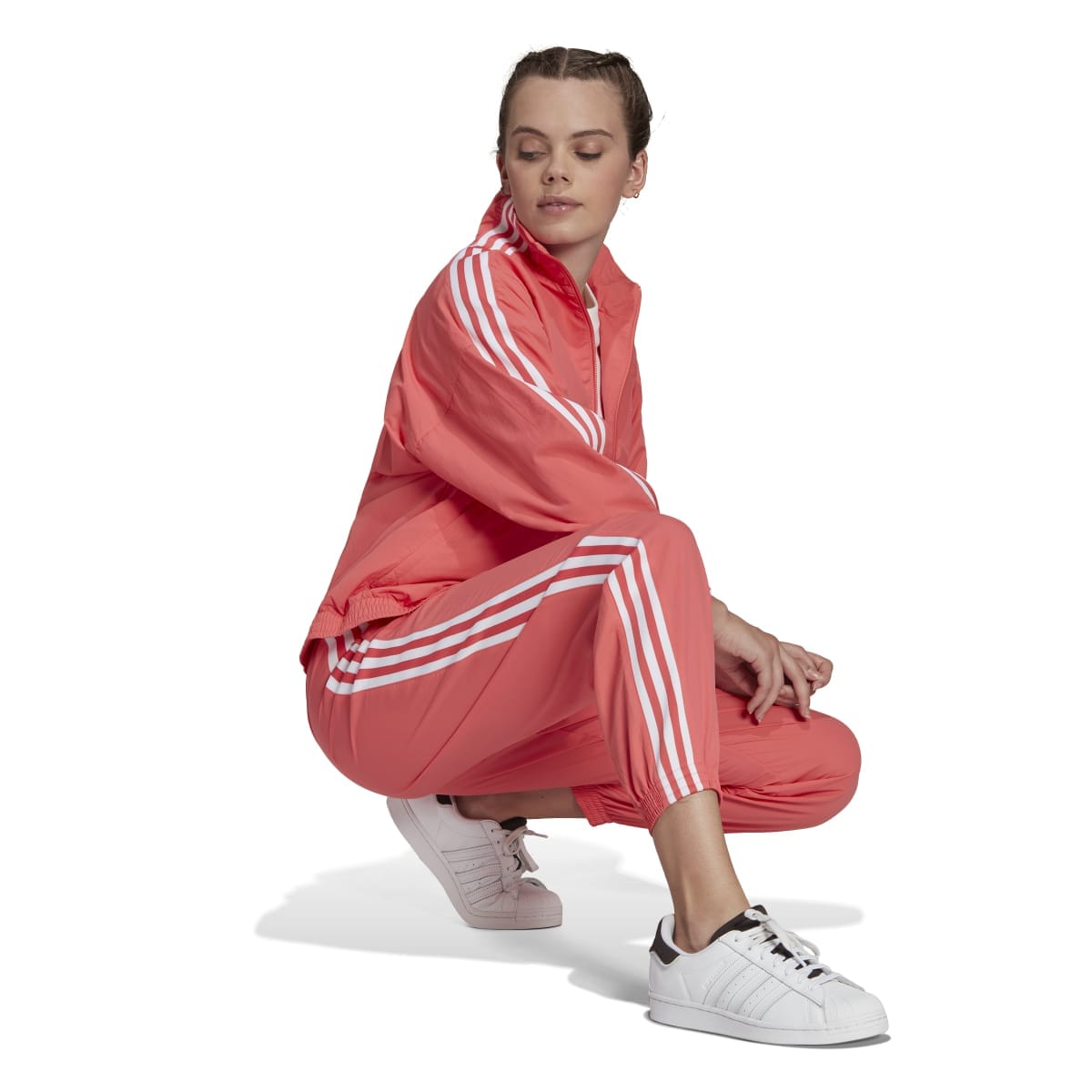 Coral adidas tracksuit online