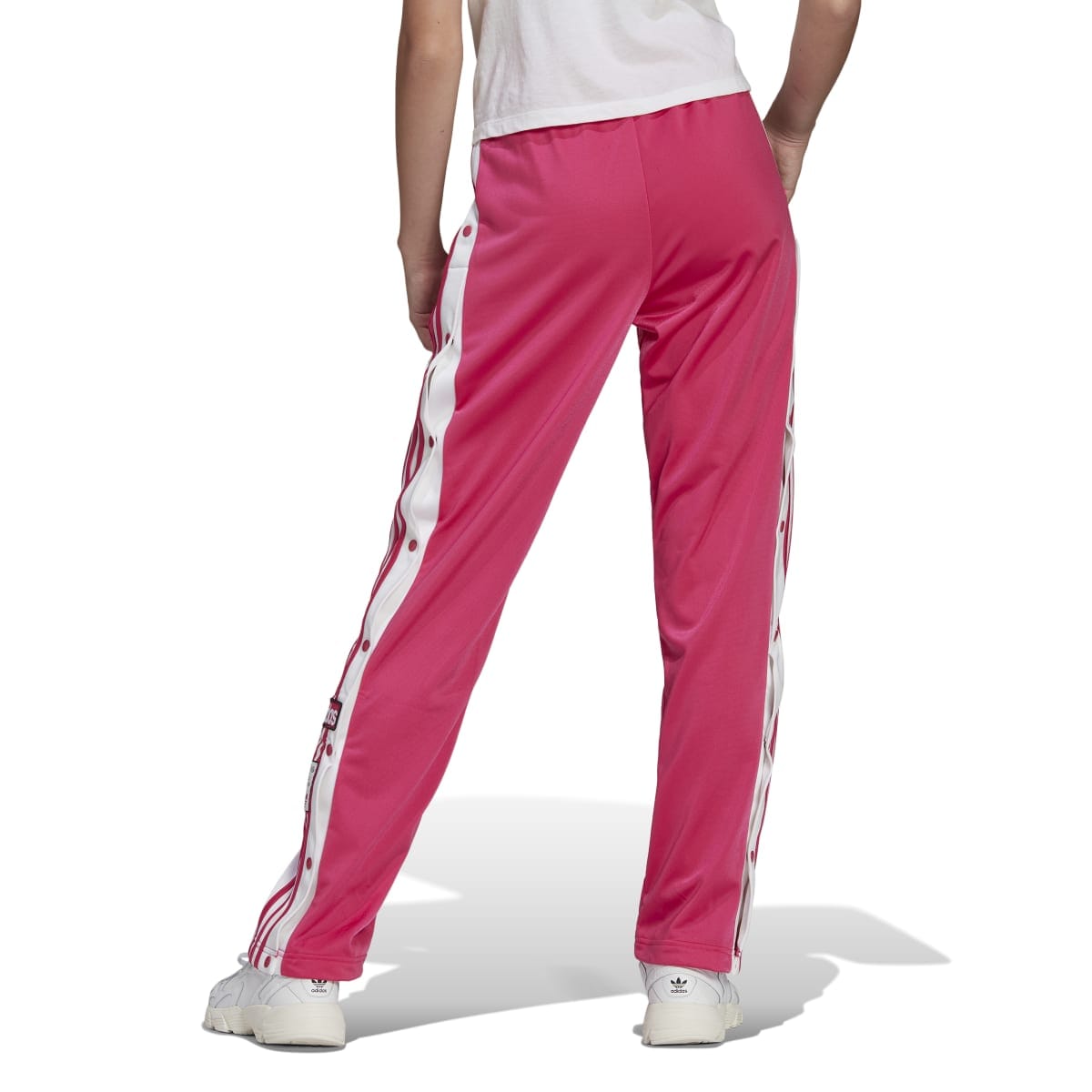 Pink adidas Originals Womens Adicolor Classics Tracksuit Bottoms Get The Label