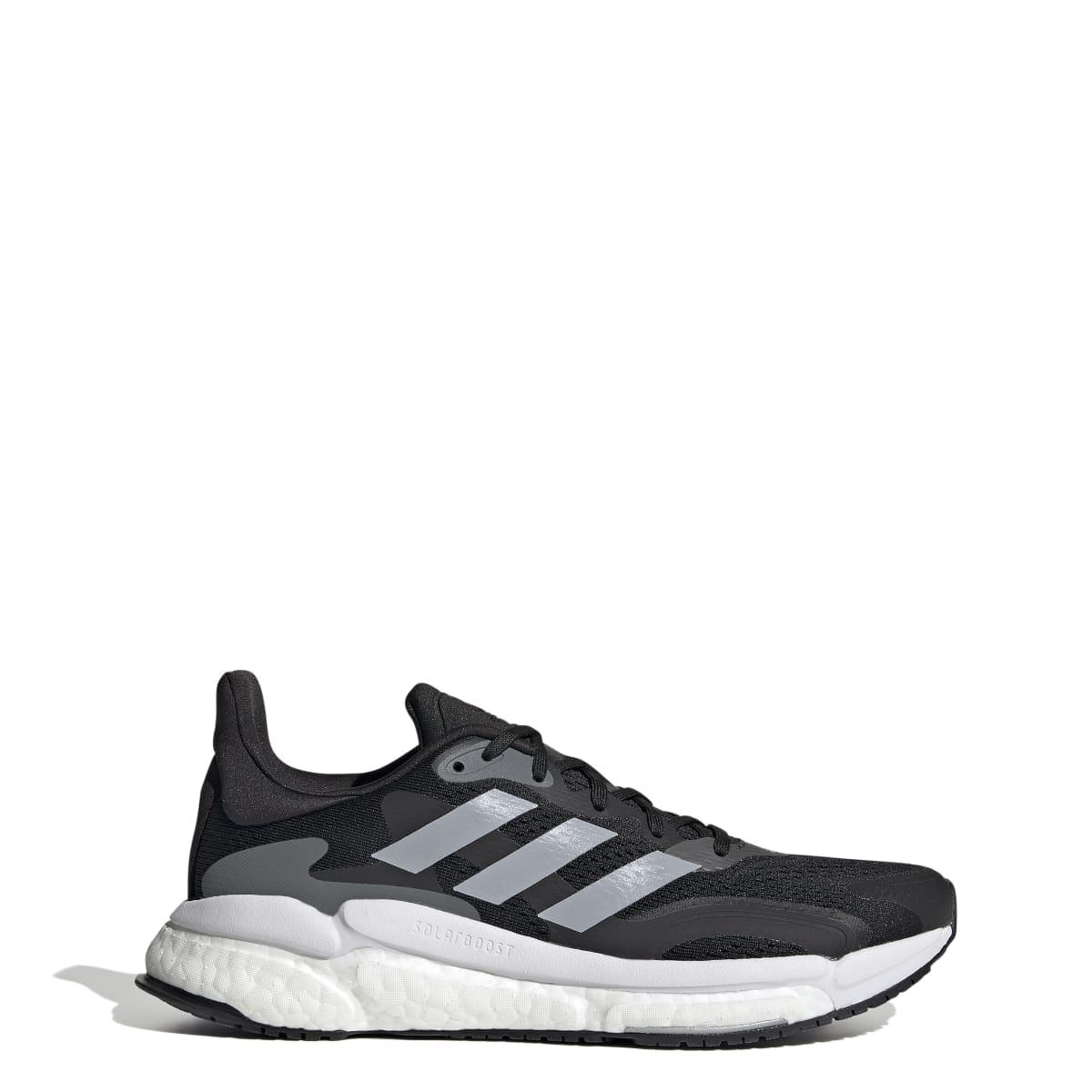 Black Silver adidas Womens Solar Boost 3 Running Shoes Get The Label