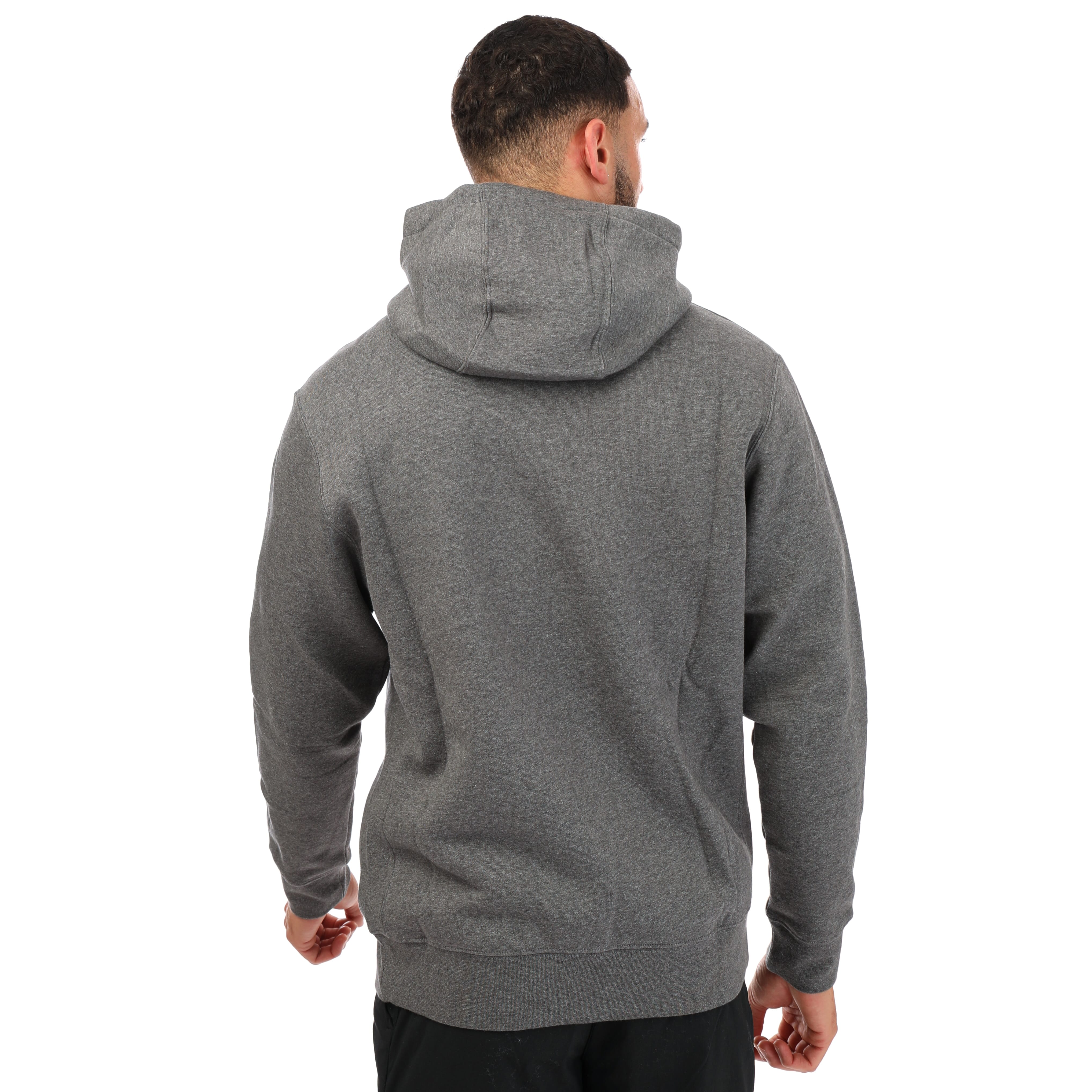 Nike Club Gray Jacket Full Zip Men's Hoodie Sweatshirt Size outlet 2XL