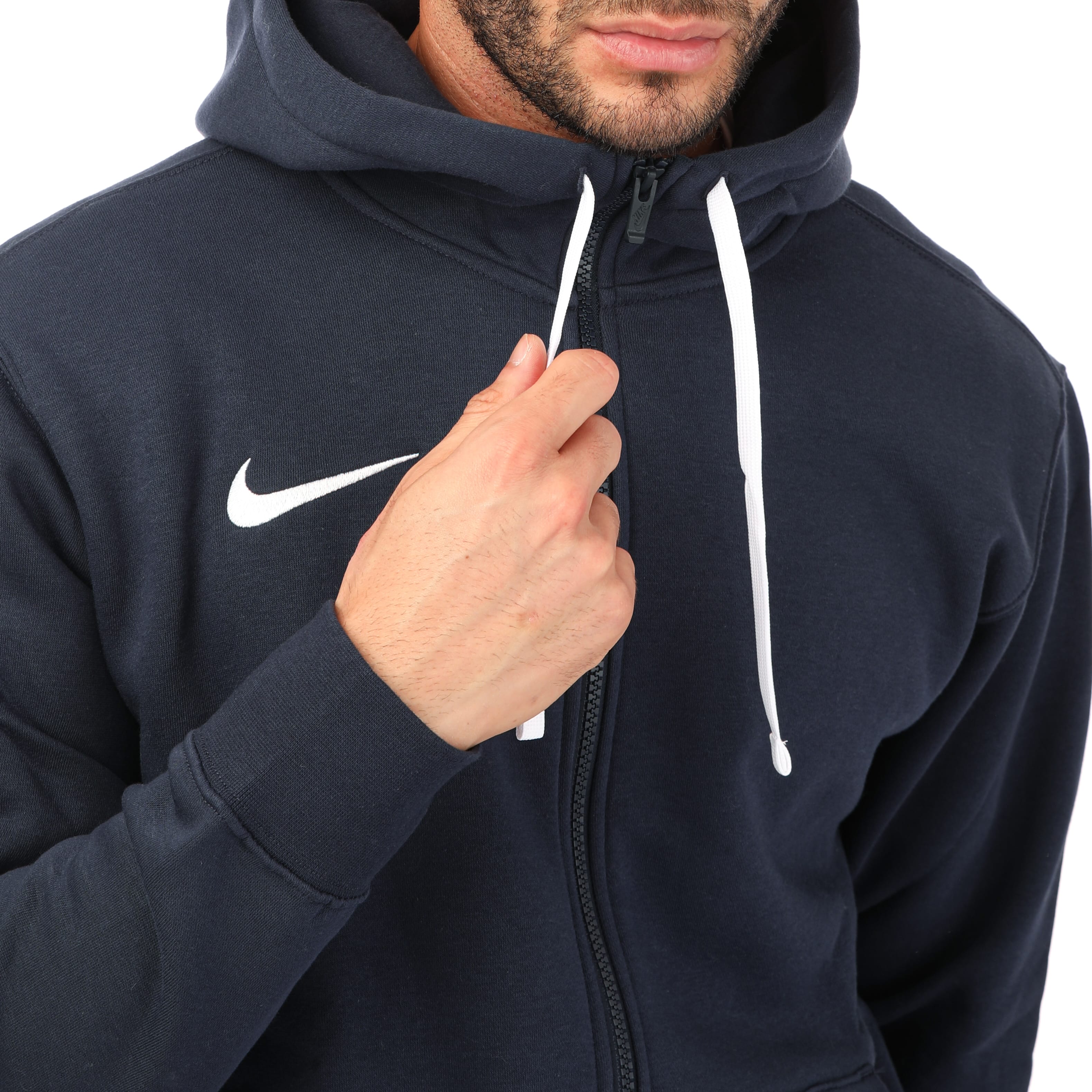 Navy Nike Mens Park 20 Fleece Zip Hoody Get The Label