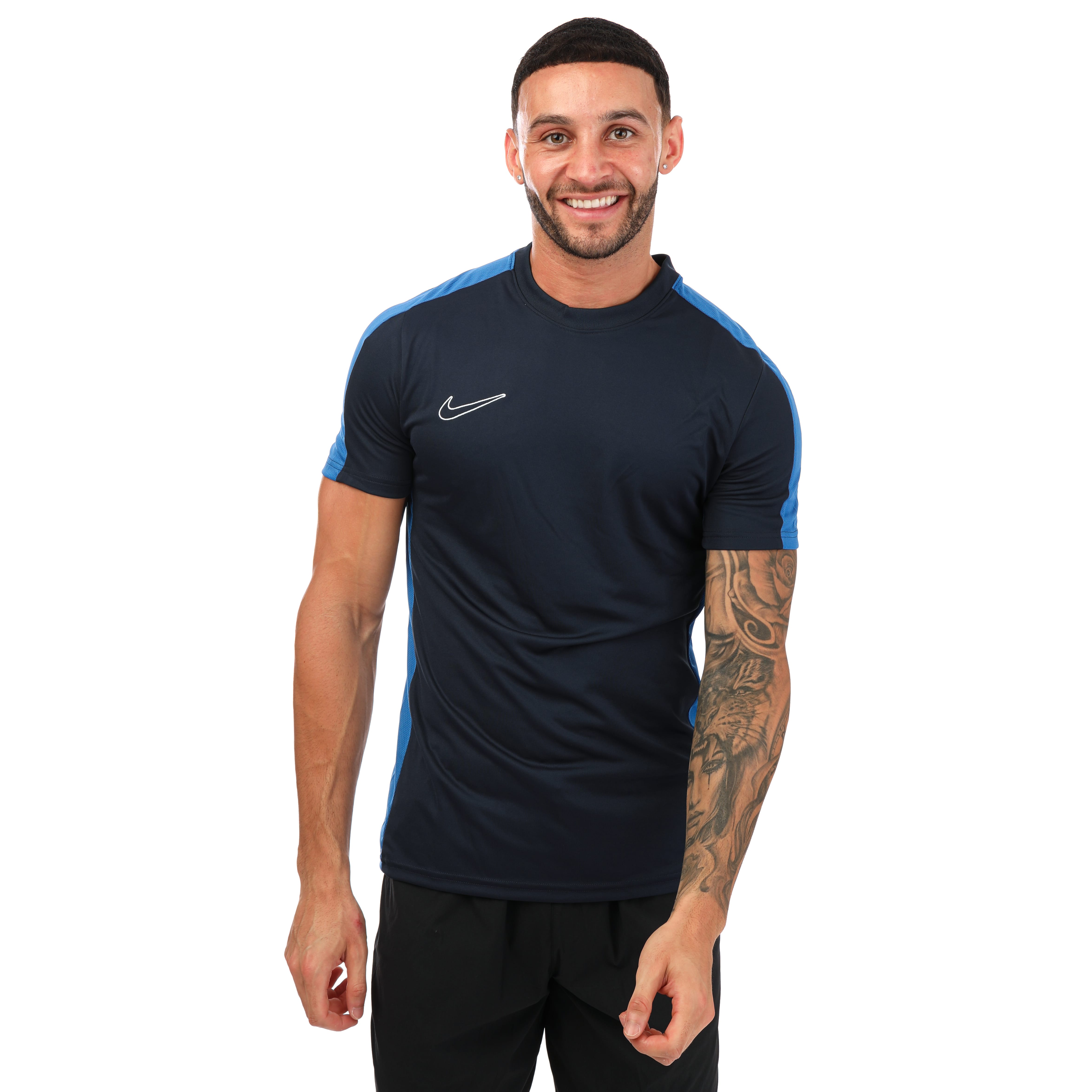 Nike Mens Academy 23 T Shirt in Navy