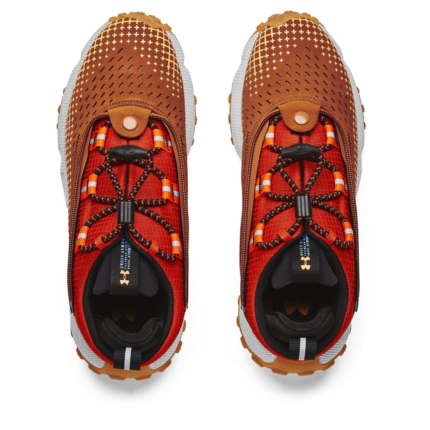 Orange Under Armour HOVR Summit Fat Tire Low Top Running Shoes Get The Label