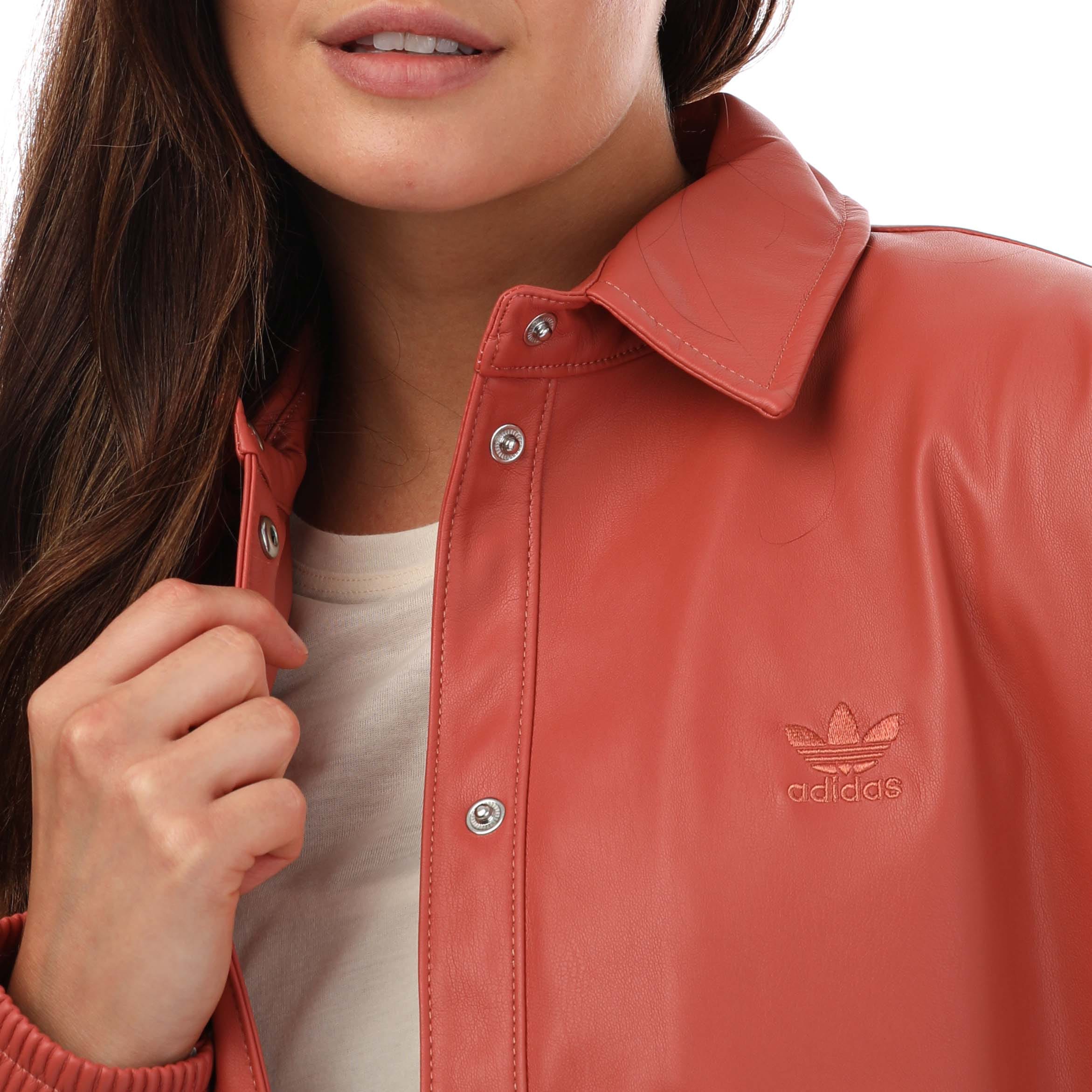 Orange adidas tracksuit top online