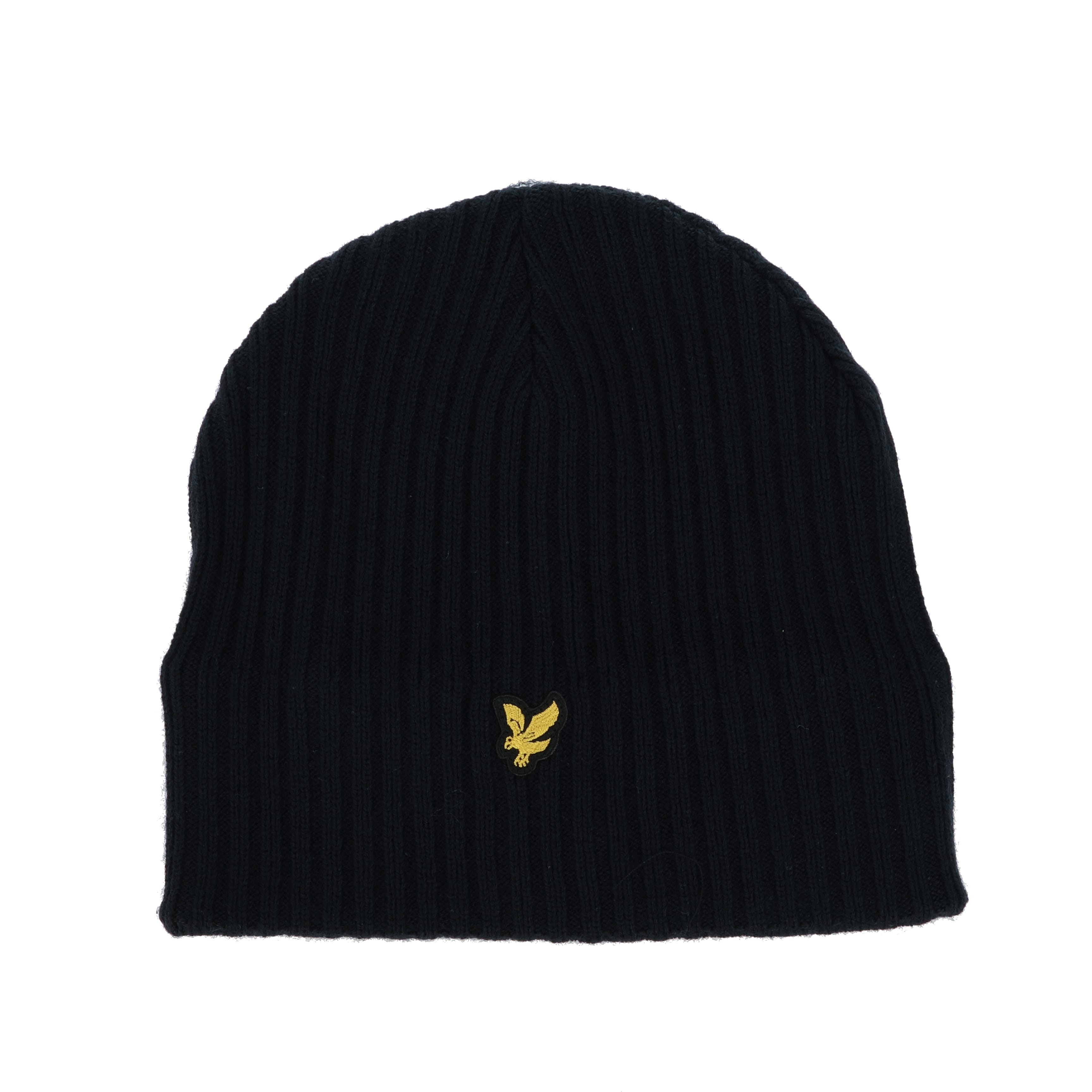 Lyle & Scott Men's Knitted Ribbed Beanie In Dark Navy - 1SZ