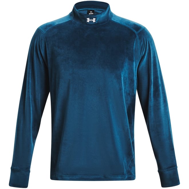 Mock Neck Relaxed Fit Sweatshirt