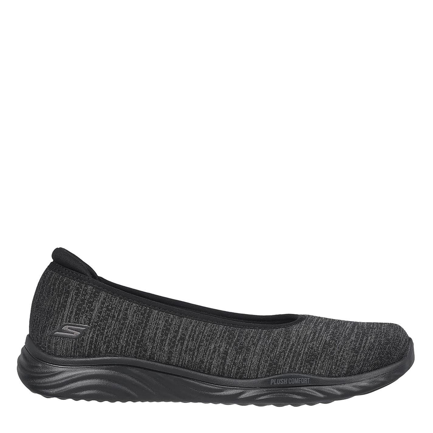 Black Skechers Ballet Slippers Get The Label